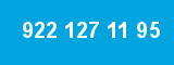 922 127 11 95 922 127 11 95